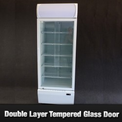 Federal Large Single Glass Door Display Fridge 540L